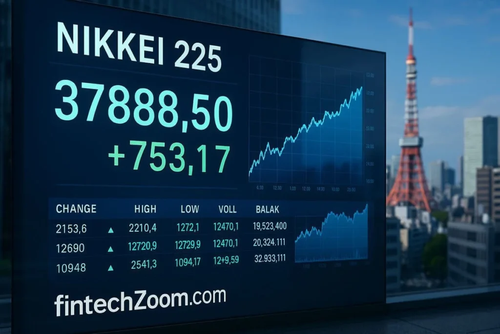 fintechzoom.com nikkei 225
